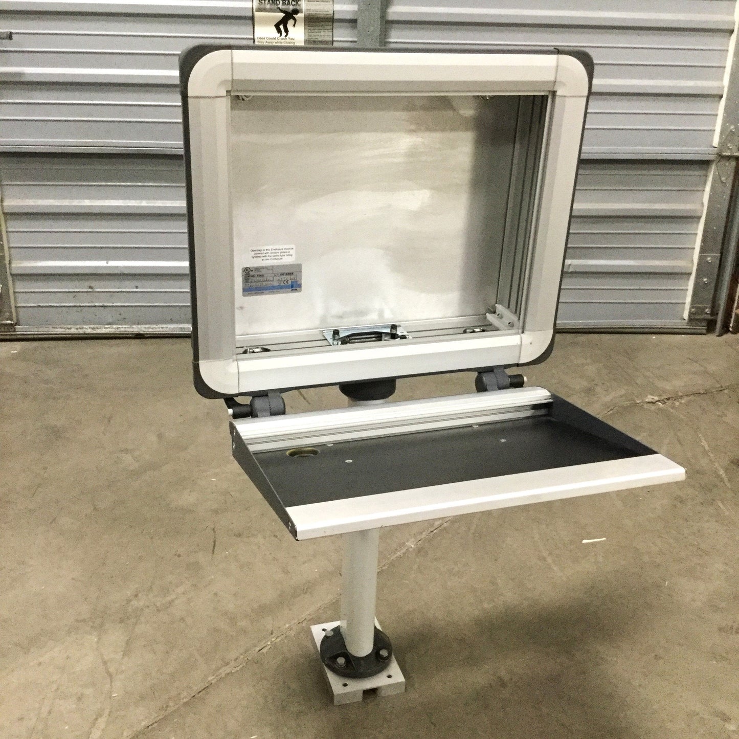 Used Rittal CP 6372.009 Comfort Operator Panel/Keyboard Housing 455mm x 352mm x 85mm