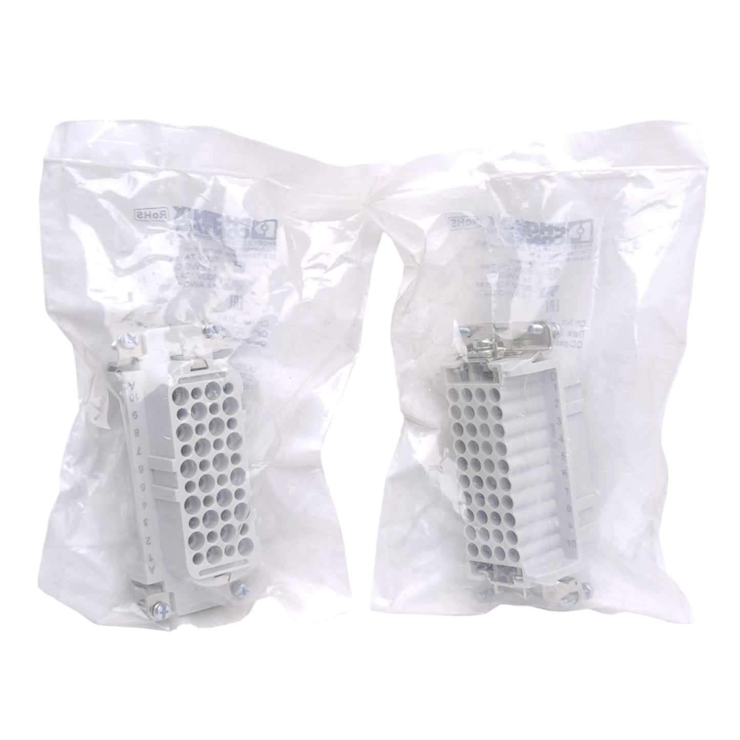 New Lot of 2 Phoenix Contact HC-D 40-I-CT-F 1584428 Contact Insert, 40-Position