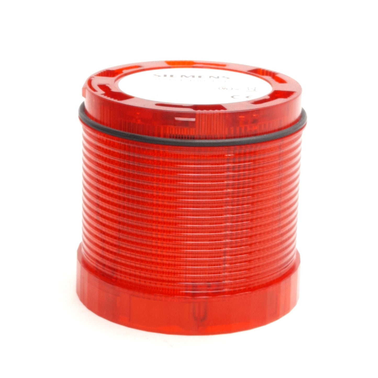 New – Open box Siemens 8WD4 400-1AB Stack Light W/ EM/12-24-R, Red, ø70mm, 24V Bulb