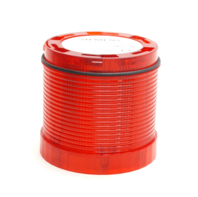 New – Open box Siemens 8WD4 400-1AB Stack Light W/ EM/12-24-R, Red, ø70mm, 24V Bulb