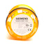 New – Open box Siemens 8WD4 400-1AD Stack Light W/ EM/12-24-Y, Amber, ø70mm, 24V Bulb