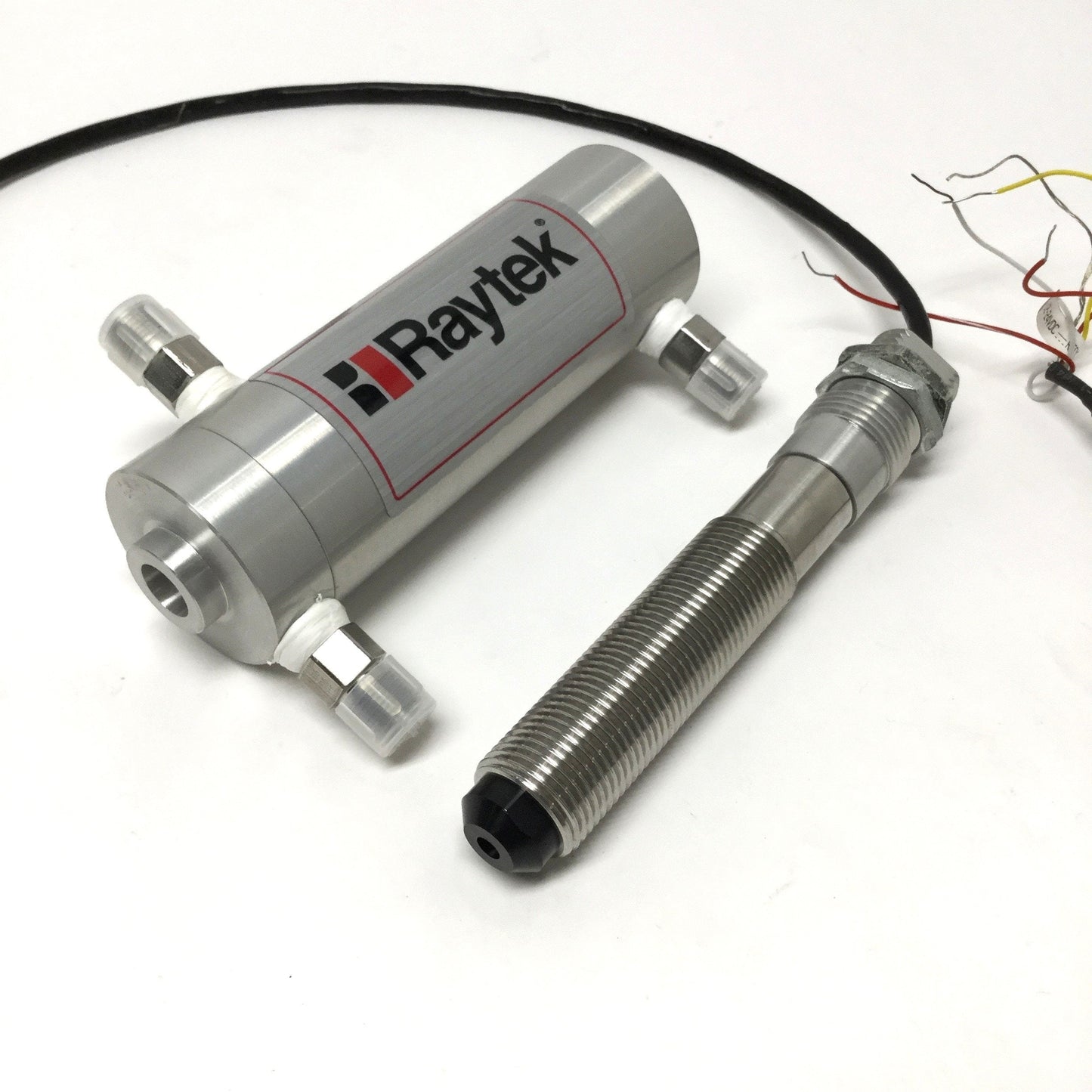 Used Raytek RAYCI1BW Infrared Temperature Sensor Type J T/C 30 to 500°C, Water Cooled