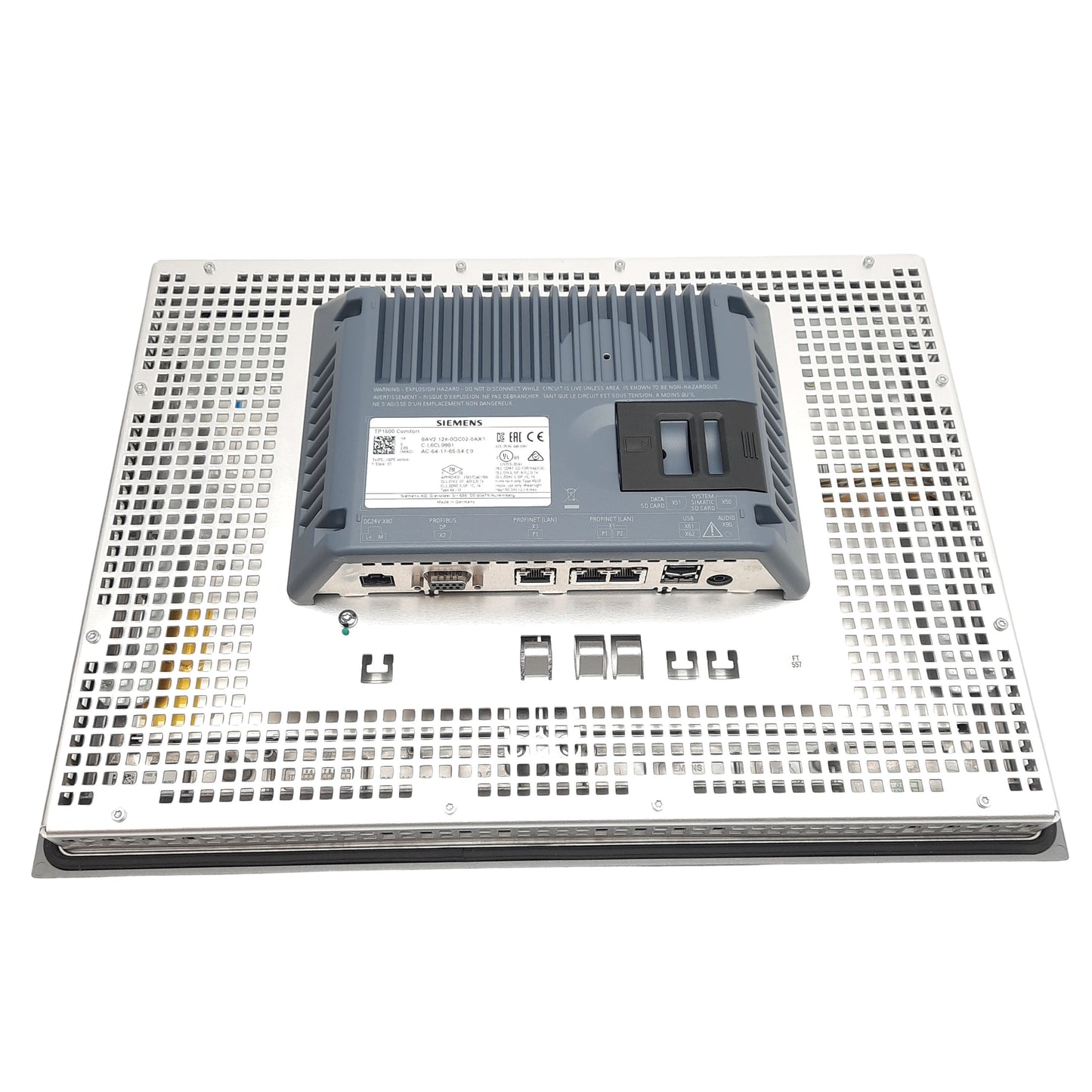 New Siemens 6AV2124-0QC02-0AX1 Touchsceen HMI 15.4in TFT, 1280x800, RS422/485, 24VDC