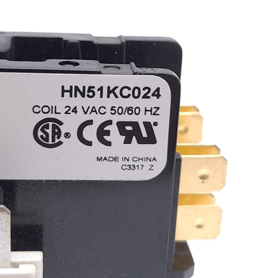 New Carrier HN51KC024 Contactor, 1-Pole, 30A, 24VAC Coil, For Carrier HVAC