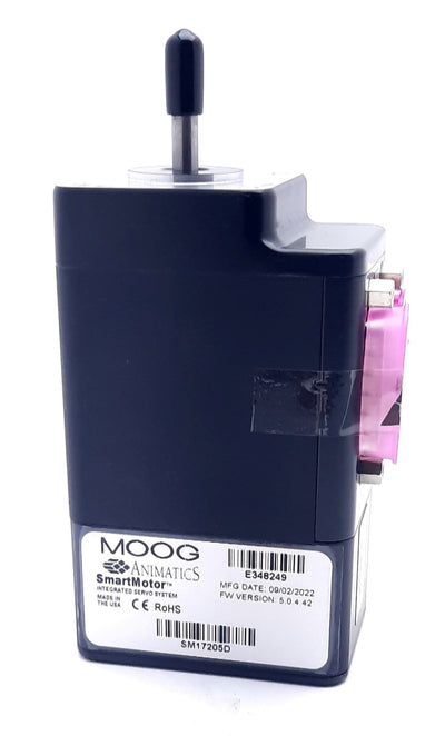 New MOOG SM17205D Smart Motor 6.506V/kRPM, 3.81A, 7,900RPM, 145Nm, 185W