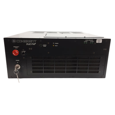 Used Coherent Duo FAP Dual Fiber Optic Diode Laser System 2x 30W @ 800nm 115/230VAC