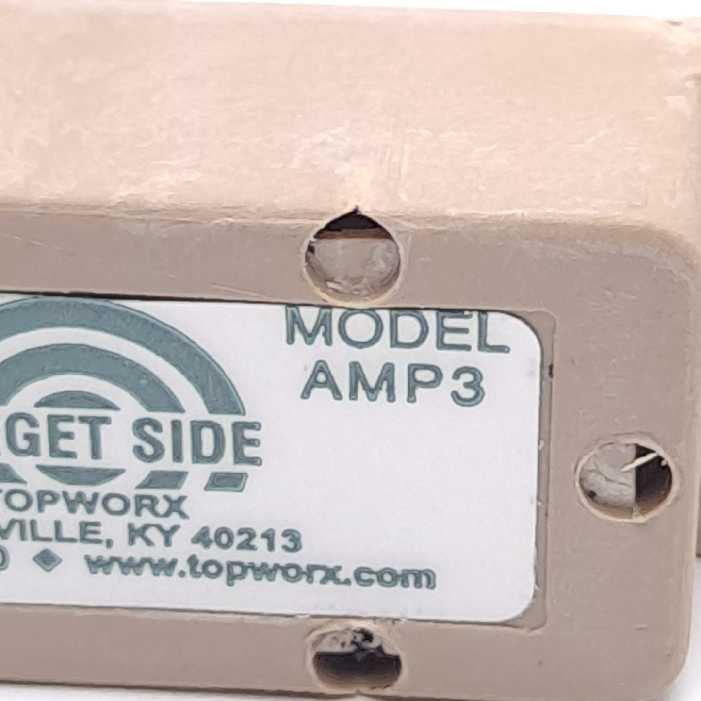 New – Open box TopWorx AMP3 Target Magnet, 65mm x 22mm x 13mm, For Use With GO Switch