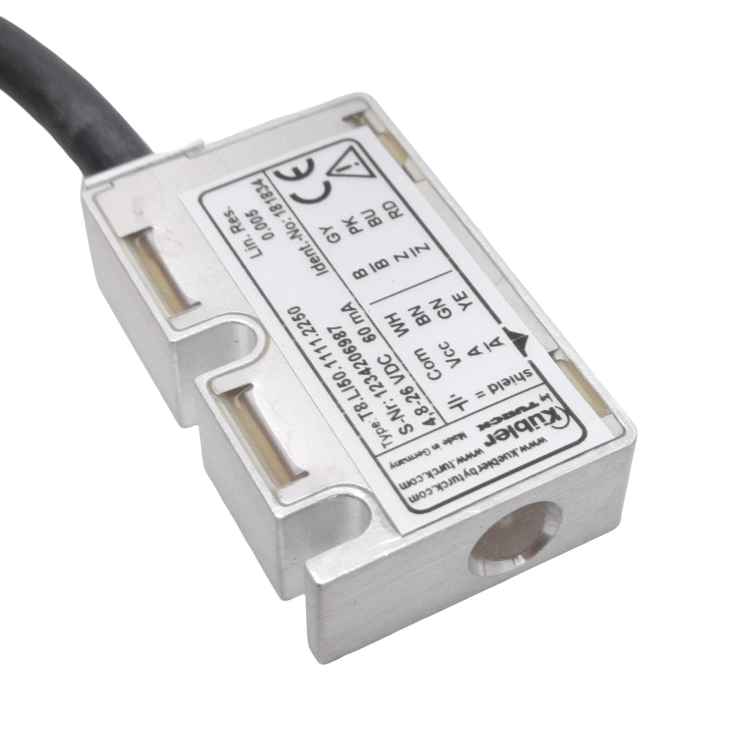 New Turck T8.LI50.1111.2250 Linear Magnet Encoder, 4.8-26VDC, 5µm Resolution, 2m