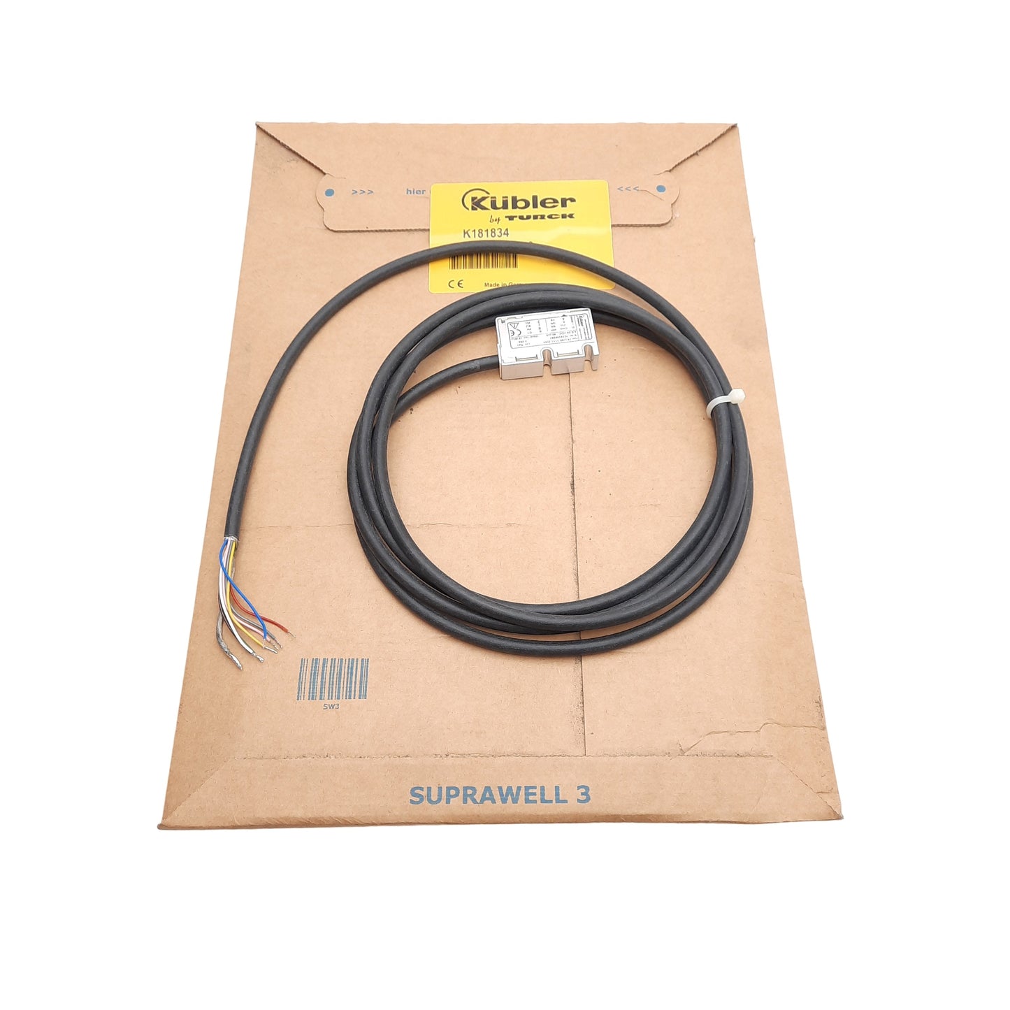 New Turck T8.LI50.1111.2250 Linear Magnet Encoder, 4.8-26VDC, 5µm Resolution, 2m