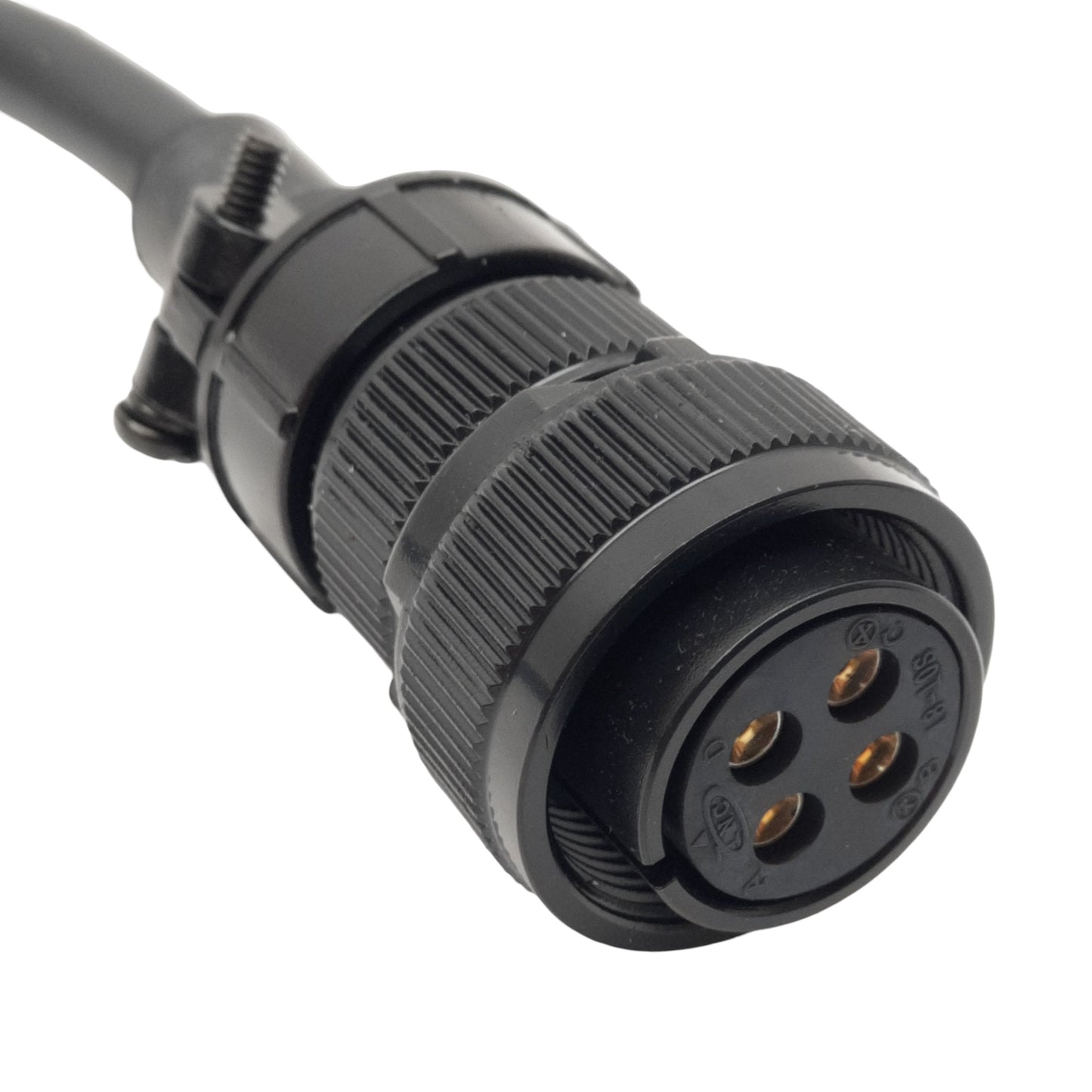 New – Open box Yaskawa B1EV-05(ST) Servo Motor Power Cable, 3-Poles + Ground, 200/400V, 5m Long