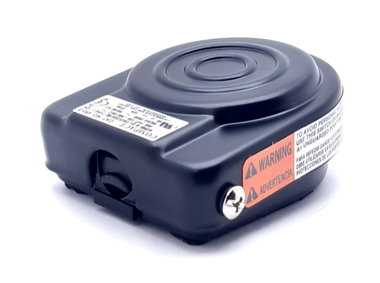 New Linemaster Compact 492-S Foot Switch Momentary Spring Return SPDT 250V, 20A