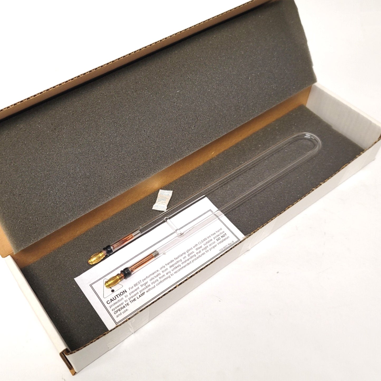 Used Xenon 890-2055 Type C Flash Lamp For RC-800 Modular UV Curing System, 190nm