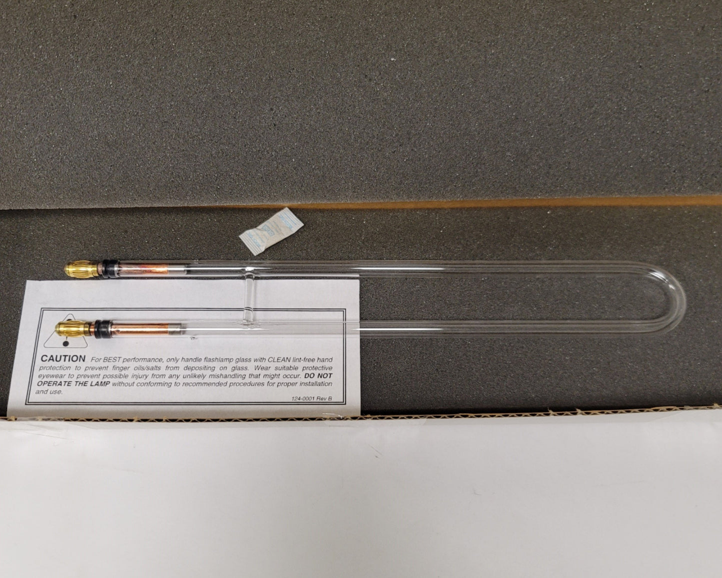 Used Xenon 890-2055 Type C Flash Lamp For RC-800 Modular UV Curing System, 190nm