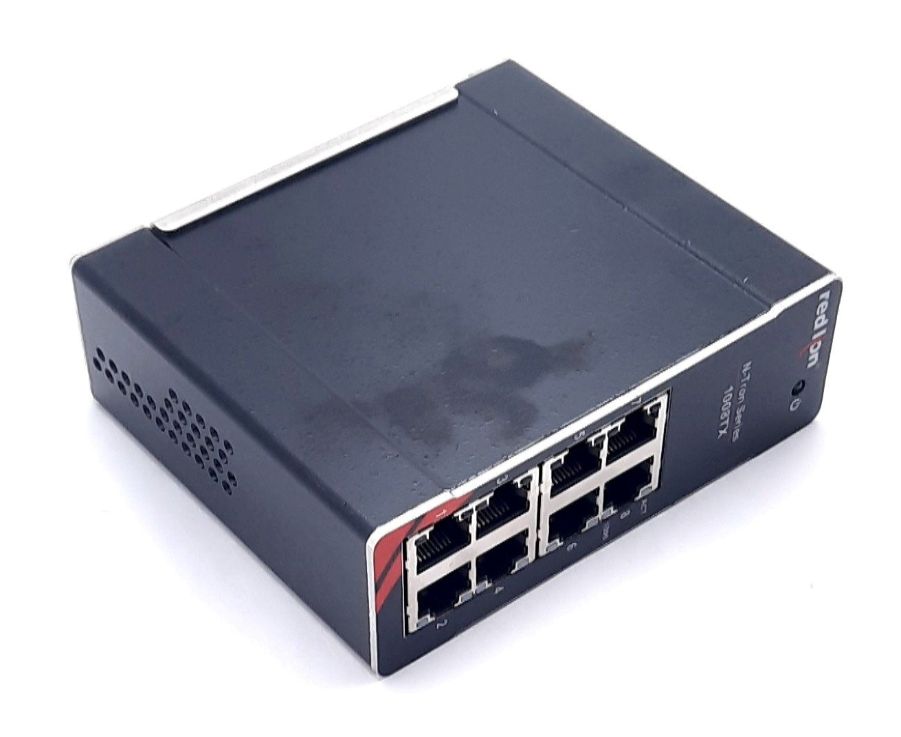 New Red Lion 1008TX Ethernet Switch 10-49VDC, 8 Ports RJ45, DIN Rail
