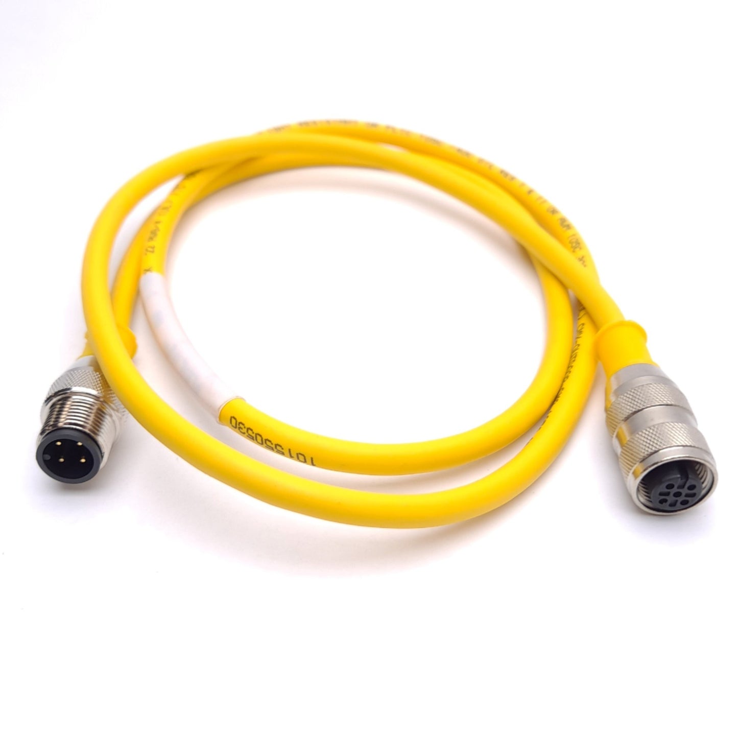 New Turck RK 4.43T-1-RS 4.43T U2177-70 EuroFast Cordset, M12 4-Pin Male/Female, 1m