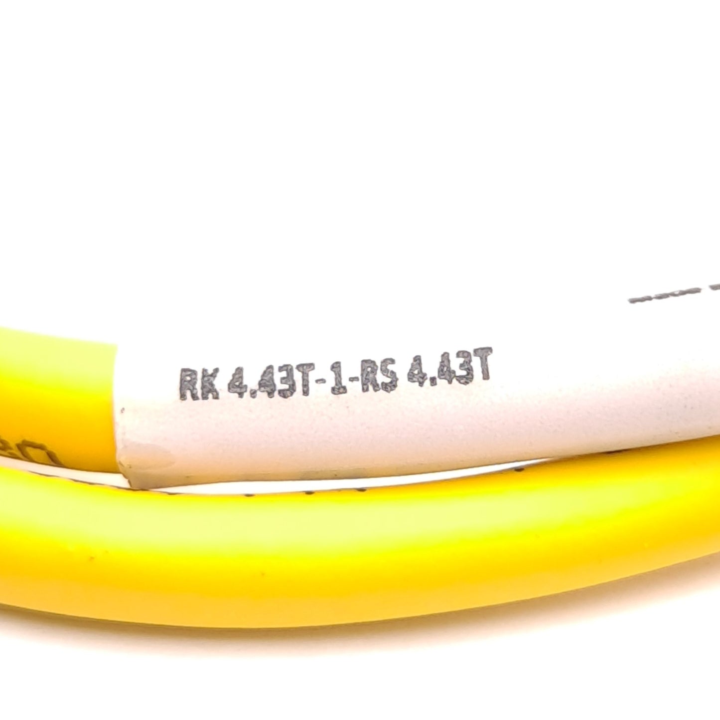 New Turck RK 4.43T-1-RS 4.43T U2177-70 EuroFast Cordset, M12 4-Pin Male/Female, 1m