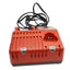 Used Milwaukee 48-59-1812 M12/M18 Battery Charger, 120VAC Supply, 2-Port, 12V/18V