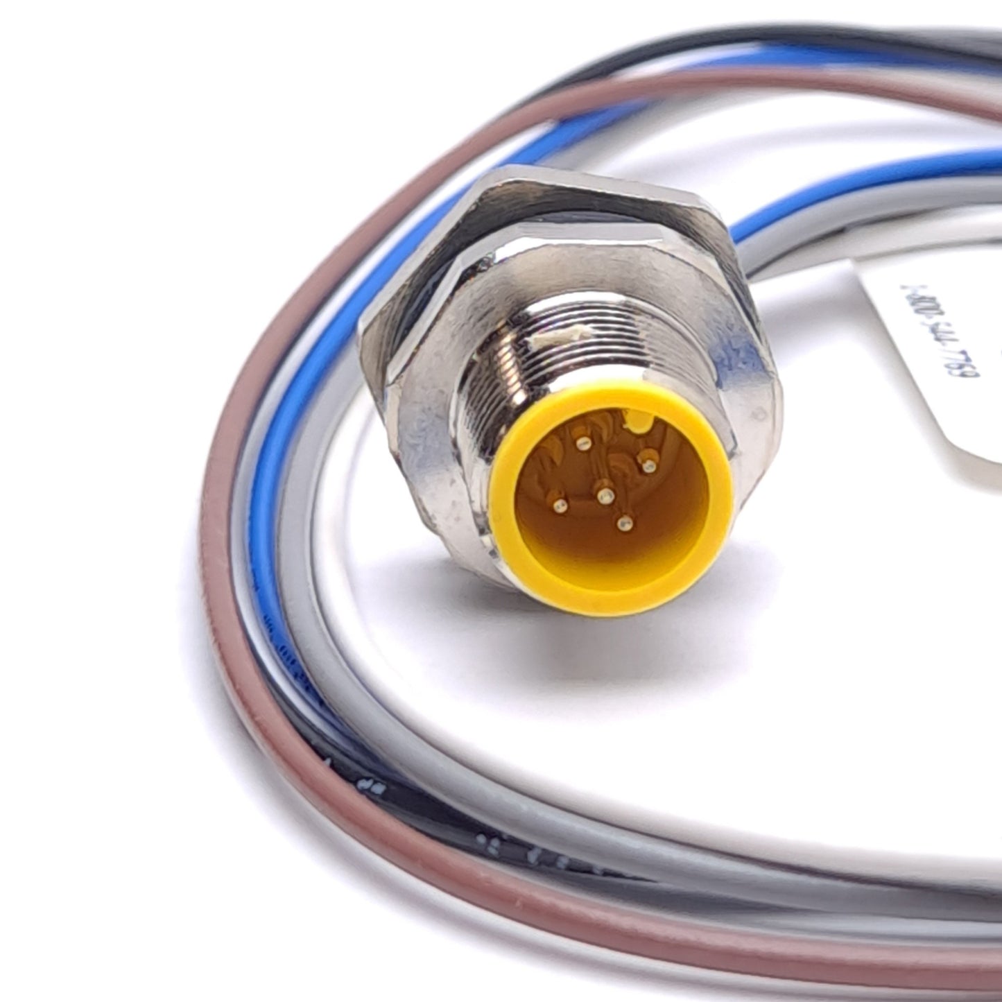 New Lot of 2 Turck FS 4.5-0.5 U1110 Connector, M12 5-Pin Male, 0.5m Length