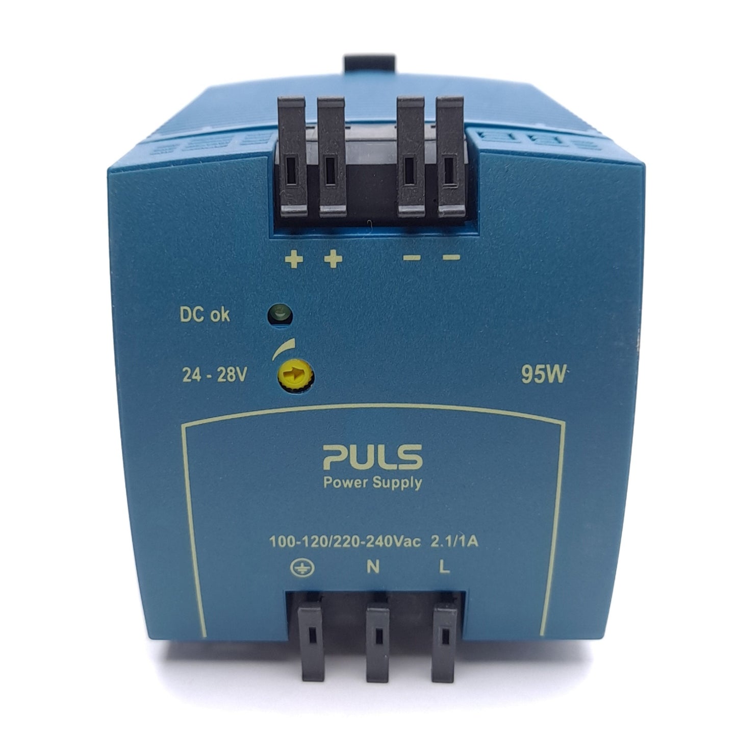 New – Open box Puls ML95.100 Power Supply, 100-120/220-240VAC In, 24-28VDC 3.95A Out, DIN Rail