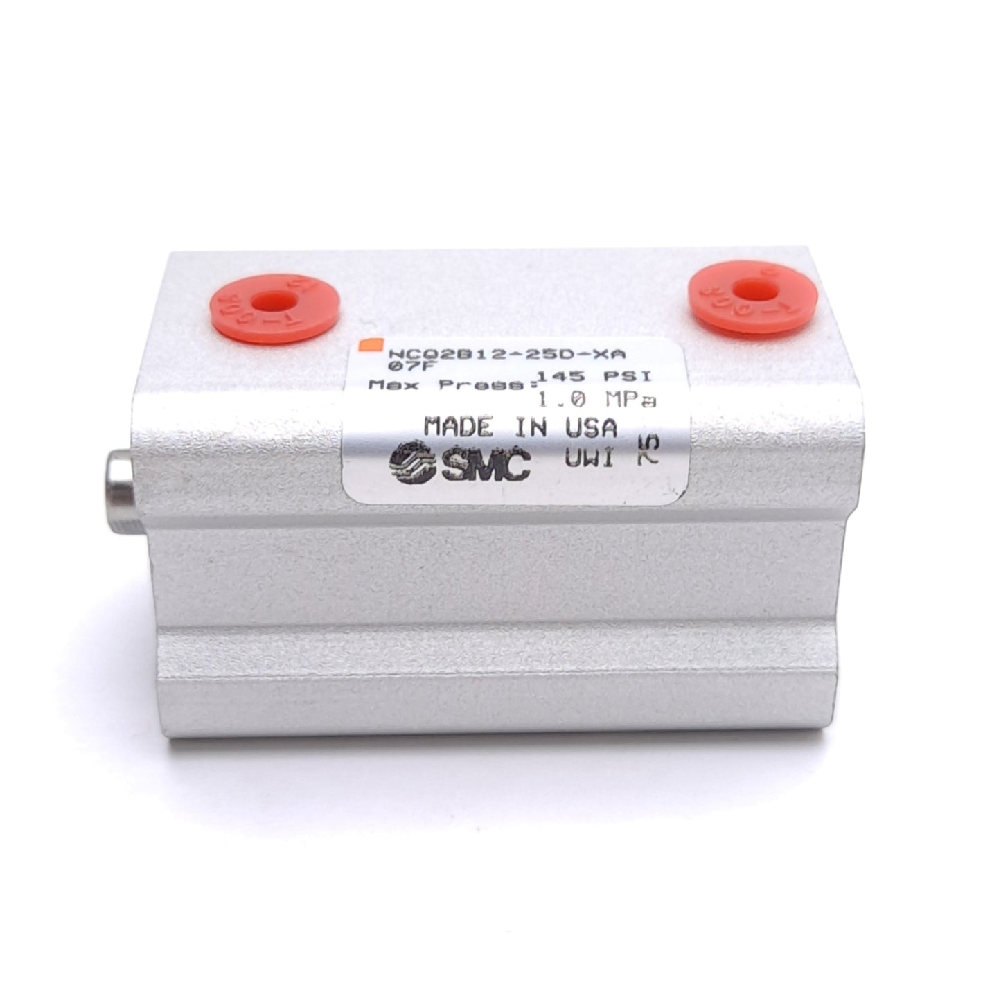 New – Open box SMC NCQ2B12-25D-XA07F Compact Cylinder, ø12mm Bore, 25mm Stroke, 1.0MPa, M5x0.8