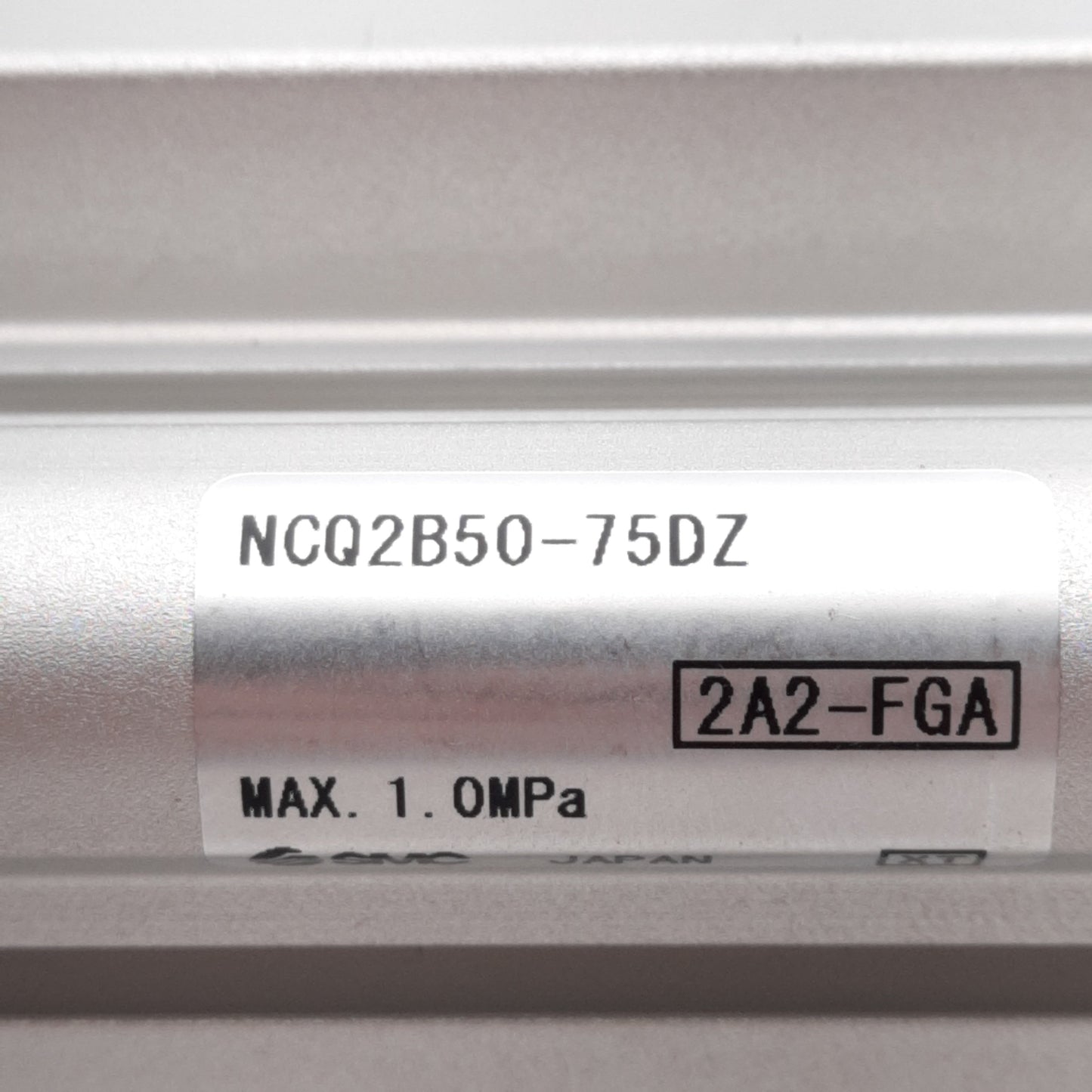 New SMC NCQ2B50-75DZ Compact Cylinder, ø50mm Bore, 75mm Stroke, 1.0MPa, 1/4in NPT