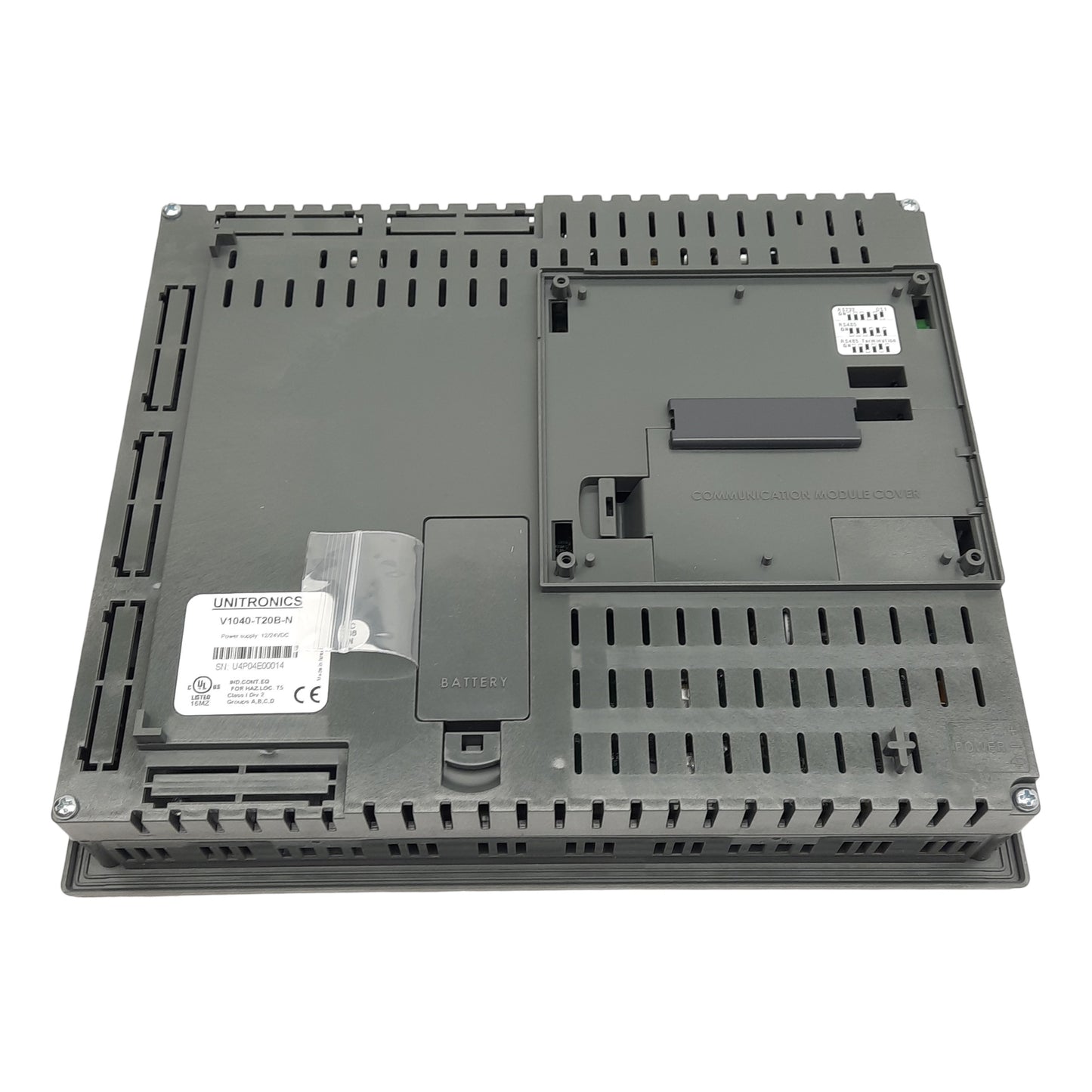 New Unitronics V1040-T20B-N Vision OPLC Touchscreen HMI 10.4in TFT 800x600 12/24VDC