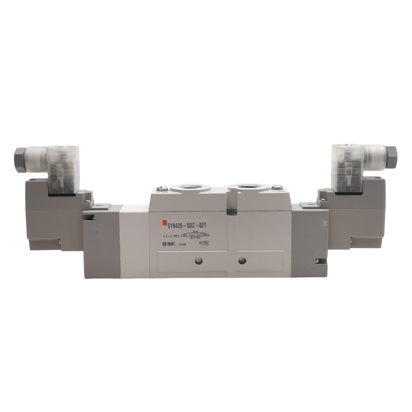 New SMC SY9420-5DZ-02T Solenoid Valve 3-Position, 0.2-0.7MPa, 1/4in NPTF, 24VDC Coil