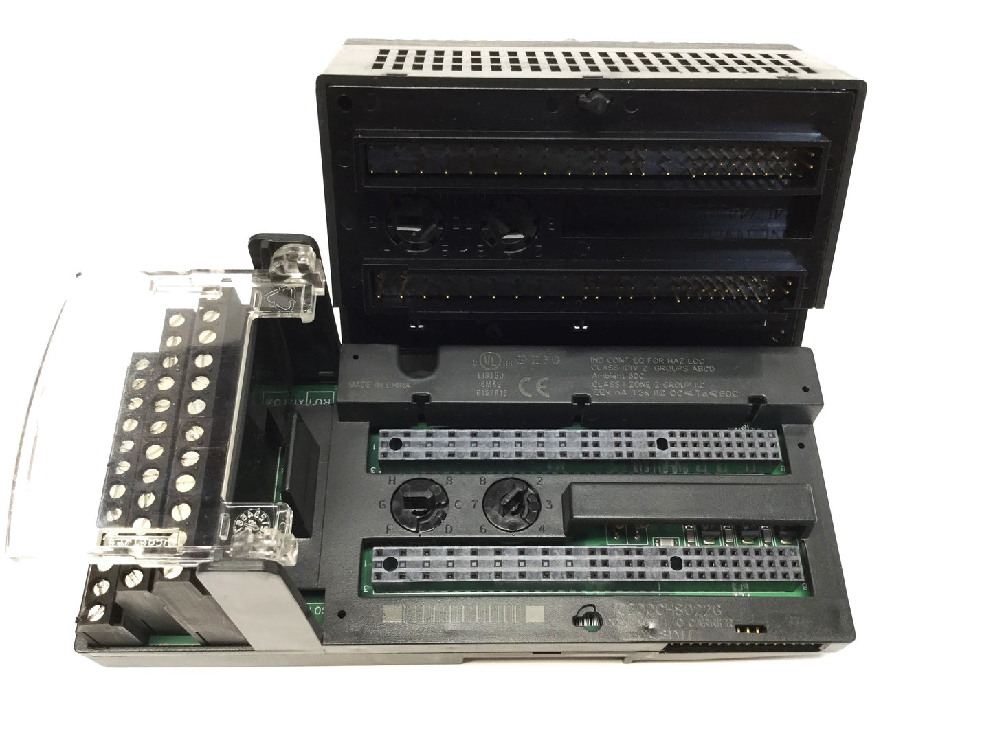 Used GE Fanuc IC200MDL750E VersaMax PLC Output Module 32-Point Pos Log, 12/24VDC 0.5A