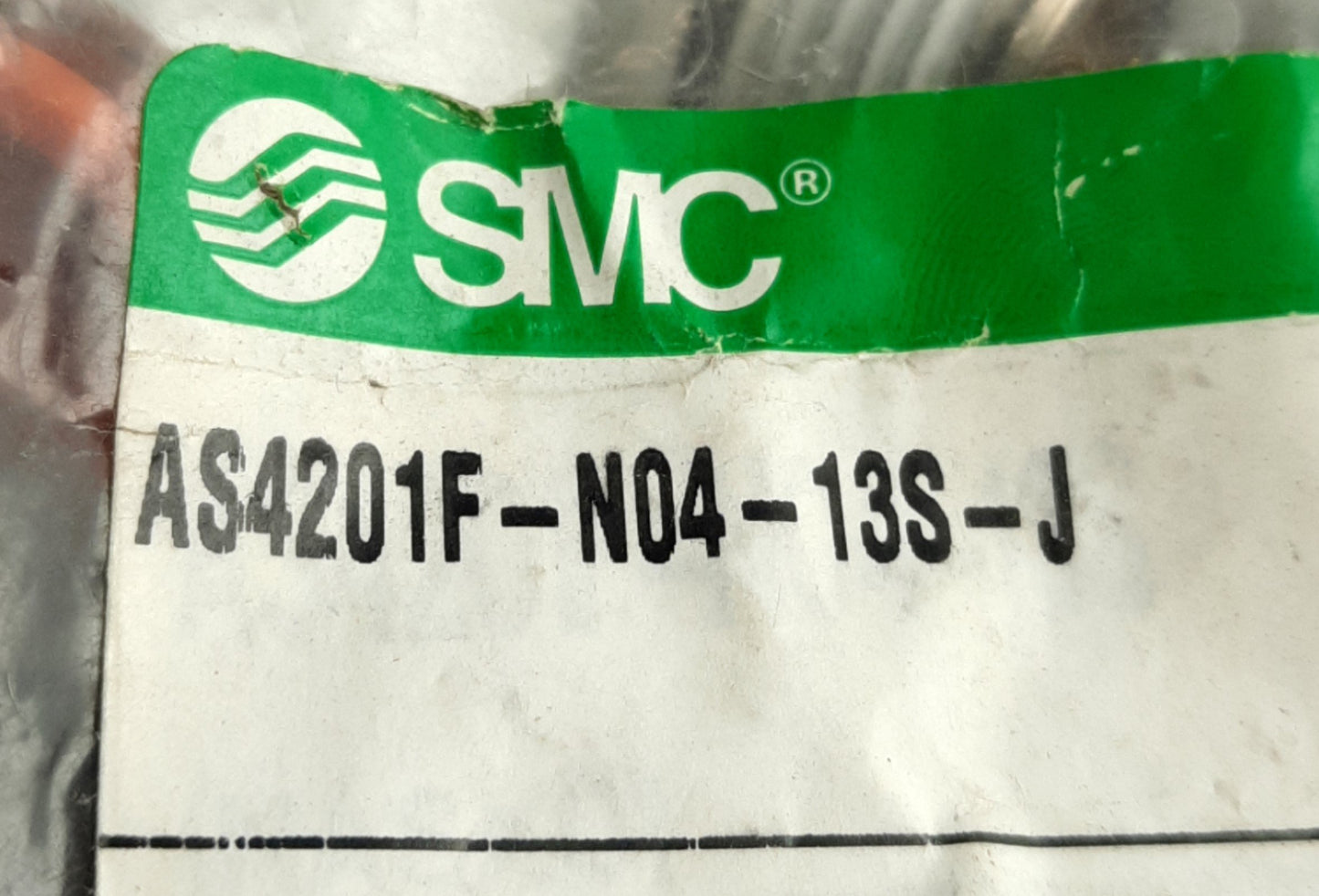 New – Open box Lot of 2 SMC AS4201F-N04-13S-J Speed Control Elbow, 1/2in NPT to ø1/2in Tube