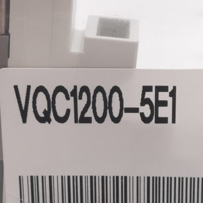 New SMC VQC1200-5E1 Solenoid Valve, 2-Position Double, 0.1-0.7MPa, 24VDC Coil