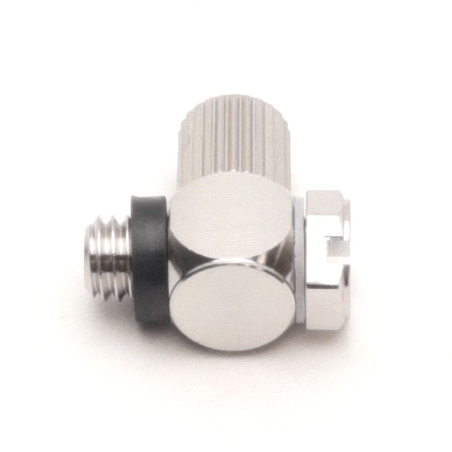 New – Open box Lot of 3 SMC MS-5HLH-4 Hose Elbow Tube Fitting ø4xø2.5mm, M5 Thread