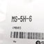 New – Open box Lot of 5 SMC MS-5H-6 Miniature Hose Nipple, ø6mm x ø4mm, 1.50MPa Max