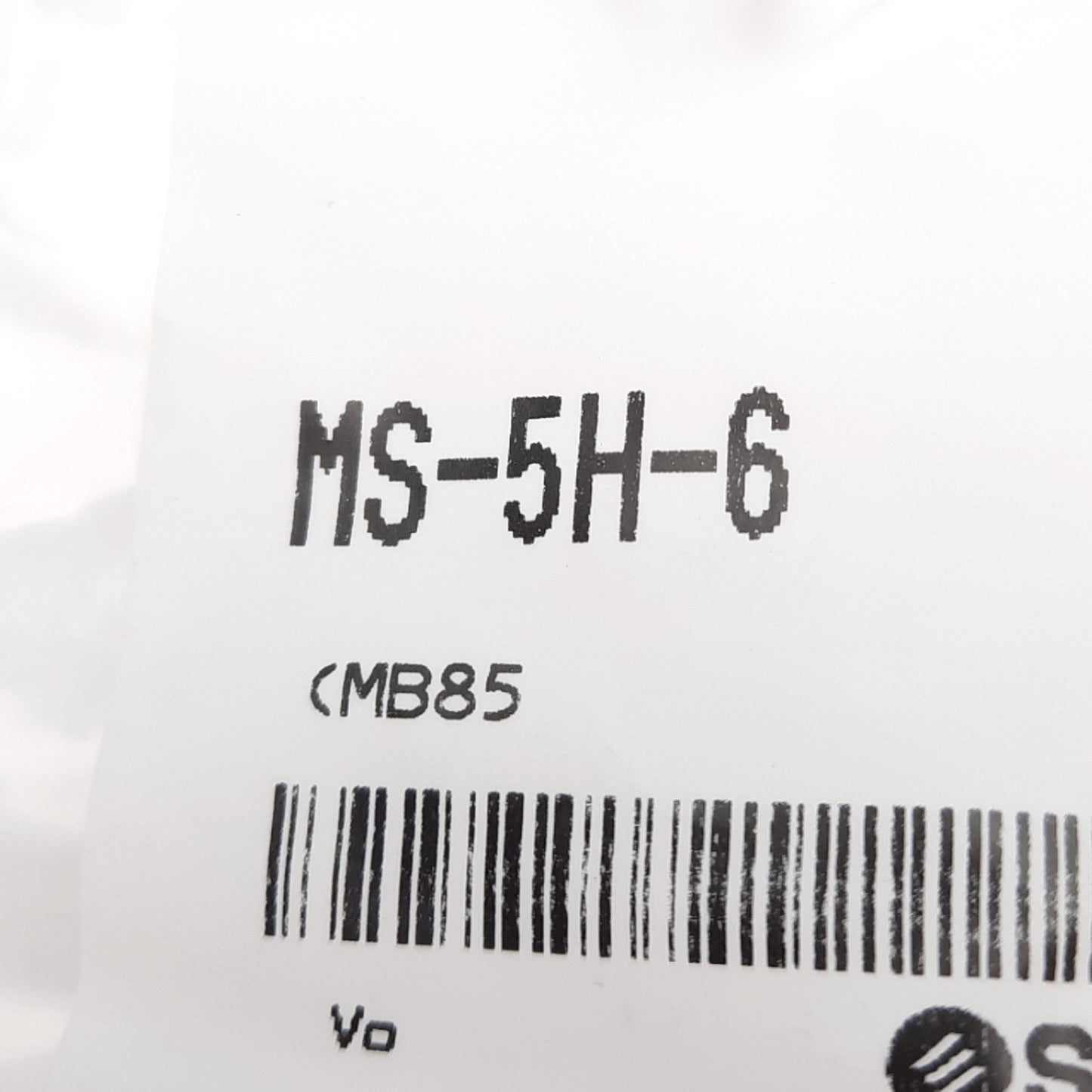 New – Open box Lot of 5 SMC MS-5H-6 Miniature Hose Nipple, ø6mm x ø4mm, 1.50MPa Max