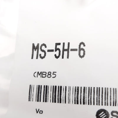 New – Open box Lot of 5 SMC MS-5H-6 Miniature Hose Nipple, ø6mm x ø4mm, 1.50MPa Max