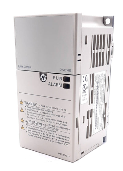 New Yaskawa CIMR-V7SU20P7 E7 Drive 3 Phase, 200-230VAC, 6.4A, 0-230VAC, 5A