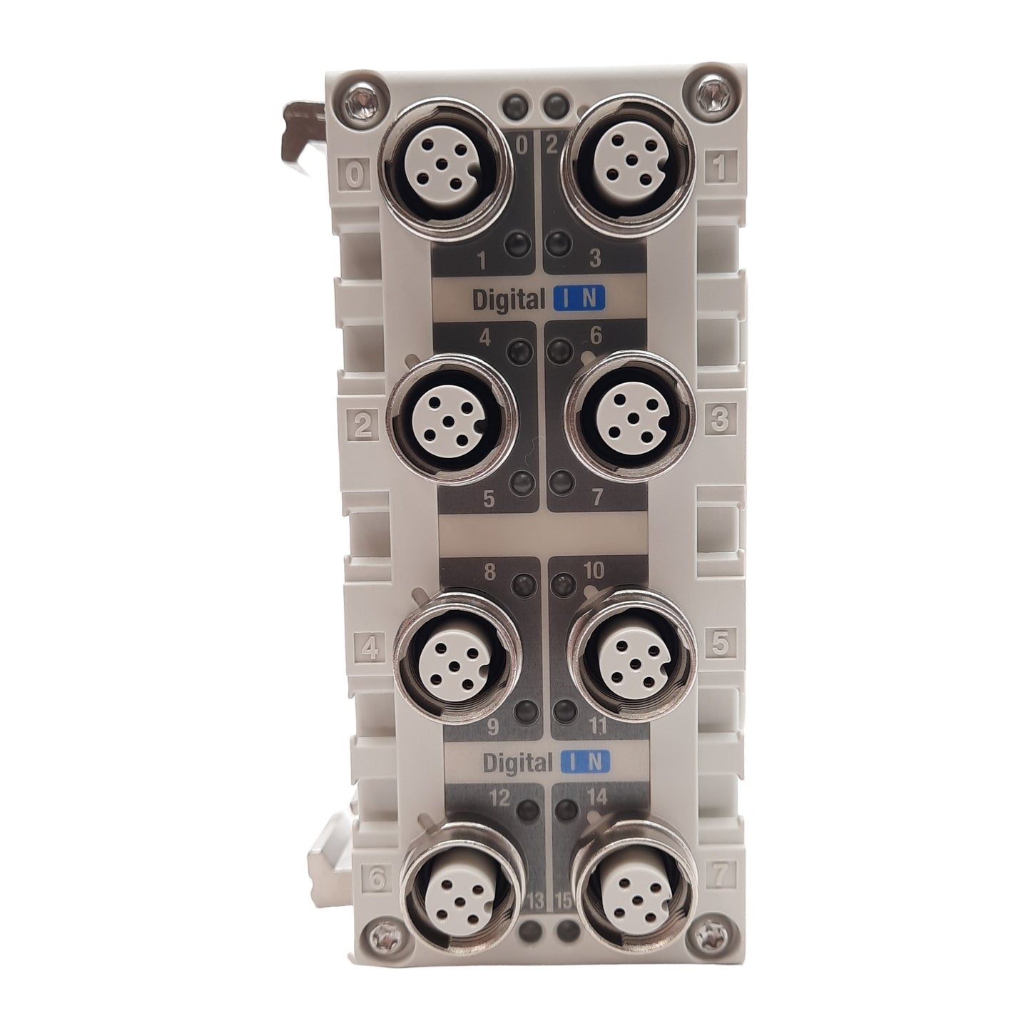 New SMC EX600-DXND Digital Input Serial Interface Unit 16x NPN Input M12 5-Pin 24VDC