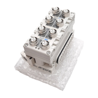 New SMC EX600-DXND Digital Input Serial Interface Unit 16x NPN Input M12 5-Pin 24VDC