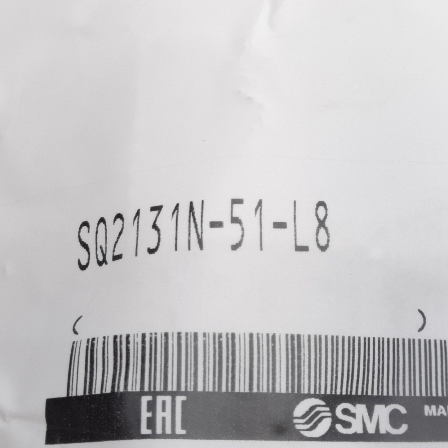 New SMC SQ2131N-51-L8 Solenoid Valve 2-Position 0.7MPa ø8mm One-Touch, 24VDC Coil