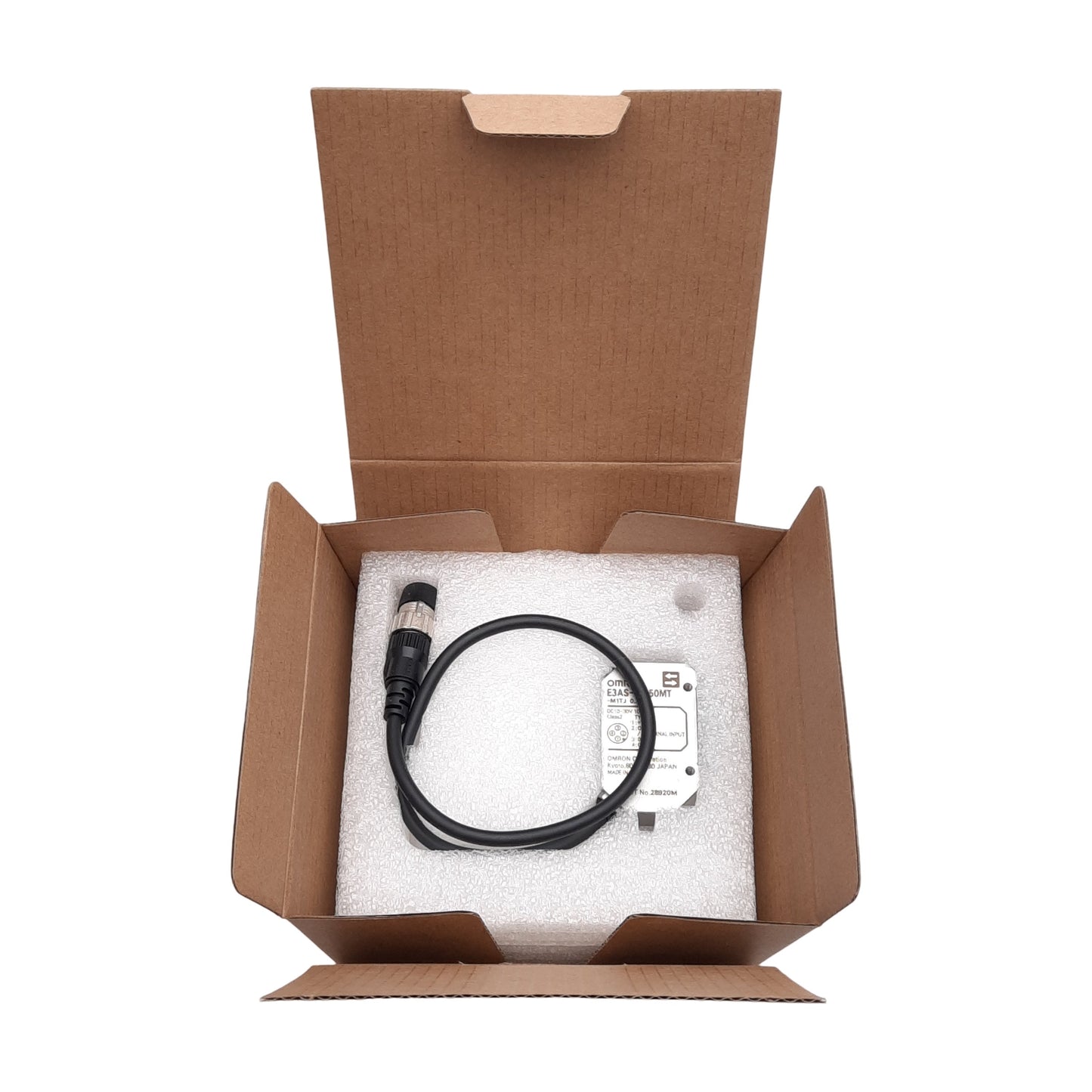 New Omron E3AS-HL150MT-M1TJ Photoelectric Sensor, 35-150mm, M12 4-Pin Male, 10-30VDC