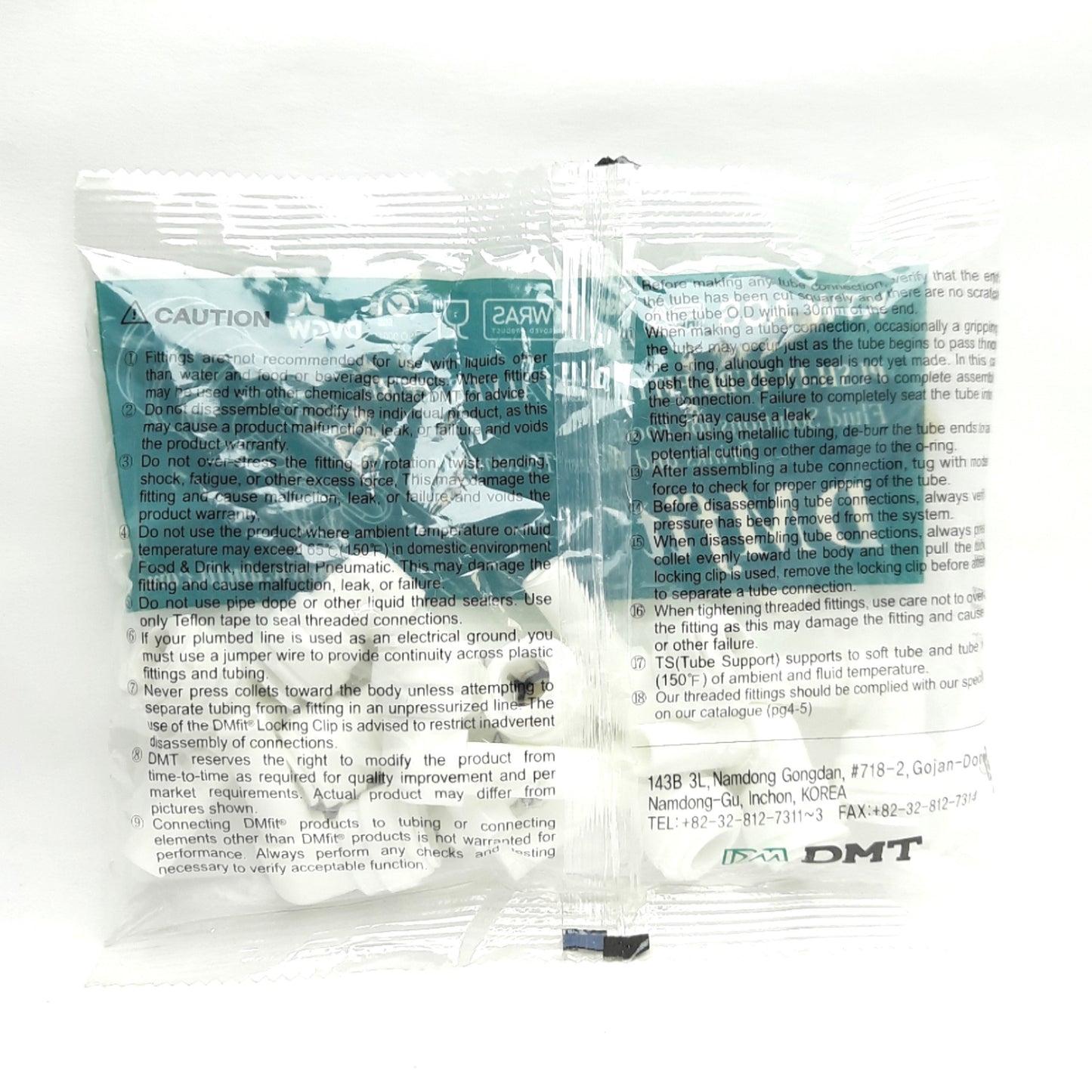 New Lot of 30 Polyconn PC44GW-66 Push To Connect Elbows, 3/8in Stem To 3/8in P2C