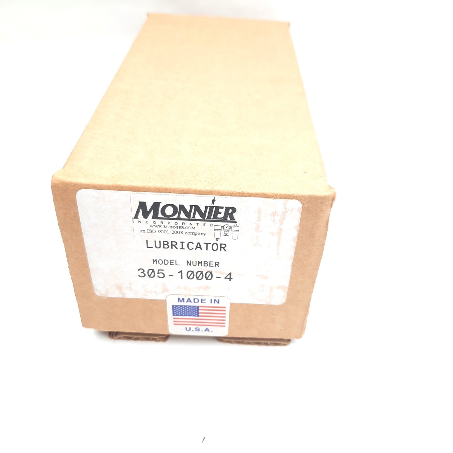 New Monnier 305-1000-4 Lubricator Polycarbonate Bowl, 1/2in NPT Port Size, 8 oz