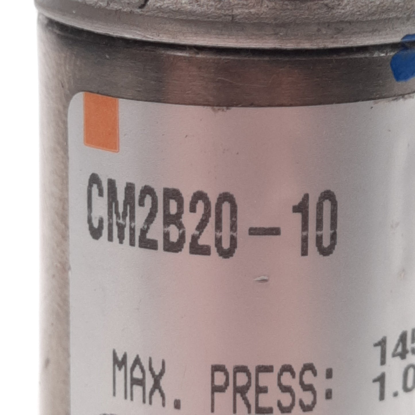 Used Lot of 2 SMC CM2B20-10 Pneumatic Cylinder ø20mm Bore, 10mm Stroke, 1.0MPa, Rc1/8