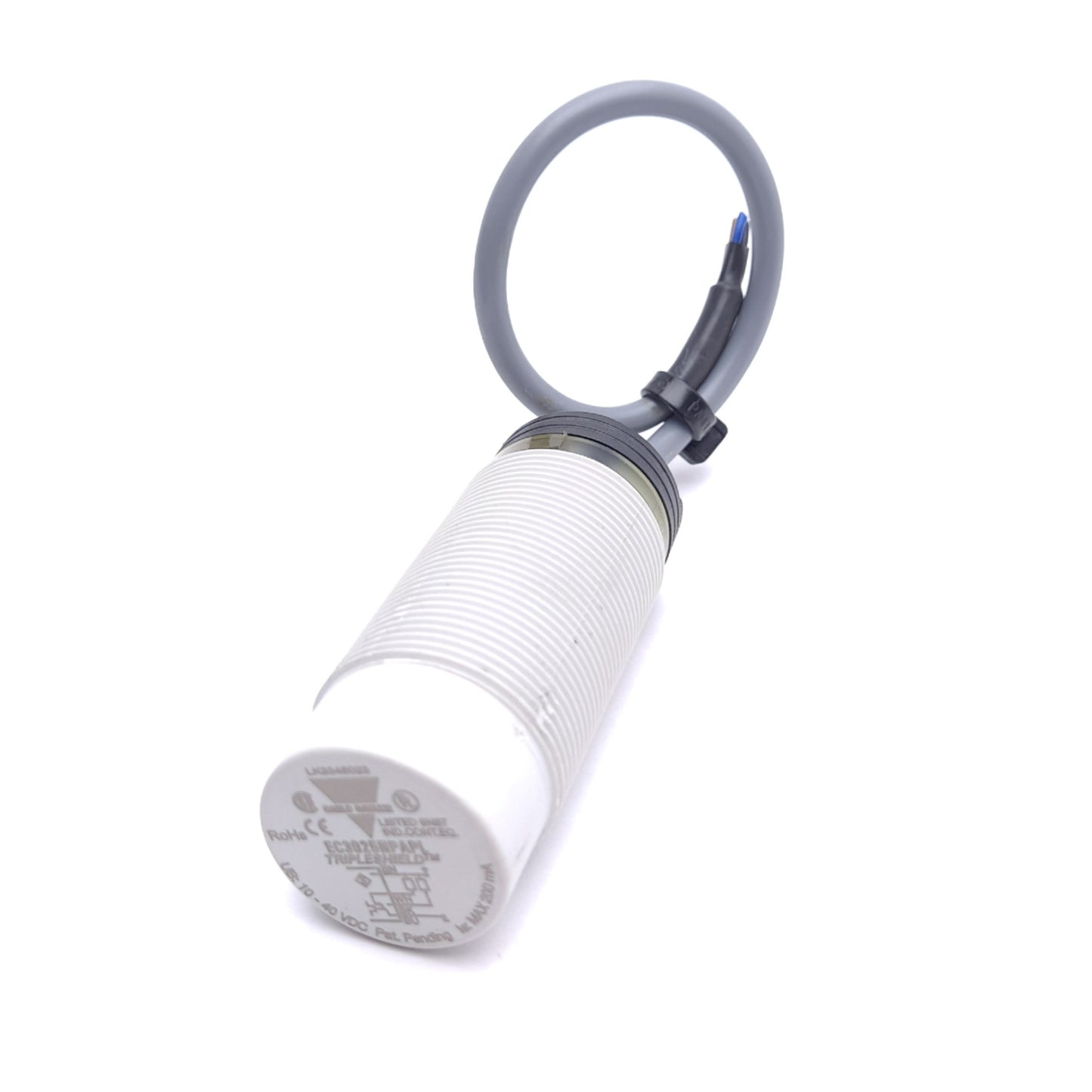 Used Carlo Gavazzi EC3025NPAPL Proximity Sensor, 10-40VDC, M30, 25mm Rated Distance