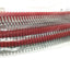 New Bag of 500 Weidmuller 9004330000 Single Wire-End Ferrules, 17 AWG 1mm², Red
