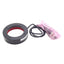 New CCS QLA-074050-66 Machine Vision Ring Light, Red LED, ø50mm ID, ø74mm OD, 24VDC