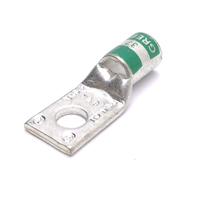 New – Open box Lot of 8 ABB 54147 Cable/Wire Lug, 1 AWG, ø5/16in Stud, Copper, Crimp