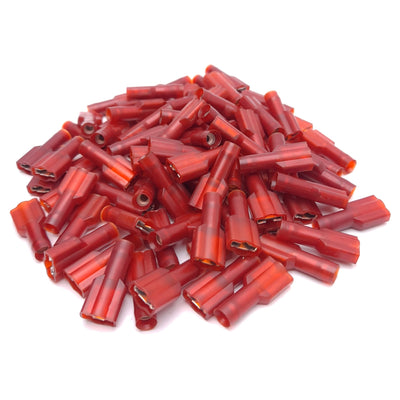 New – Open box Lot of 80 3M MNG18-250DFIX Female Disconnect, 22-18 AWG, Copper, Nylon Insulated