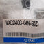 New SMC VXD2140G-04N-5DZ1 Media Valve, 2-Port, 1.0MPa, ø15mm Orifice, 24VDC Coil