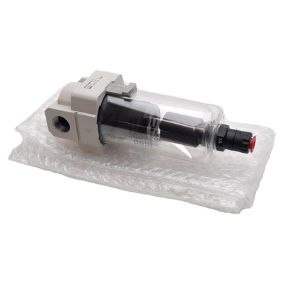 New SMC AFD40-N04D-RZ-A Mist Separator, 0.01µm Filtration, 150PSI, 1/2in NPT Ports