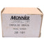 New Monnier 20-101 Impulse Drain, 1/8in NPT Inlet, ø3/16in Tube ID, Aluminum